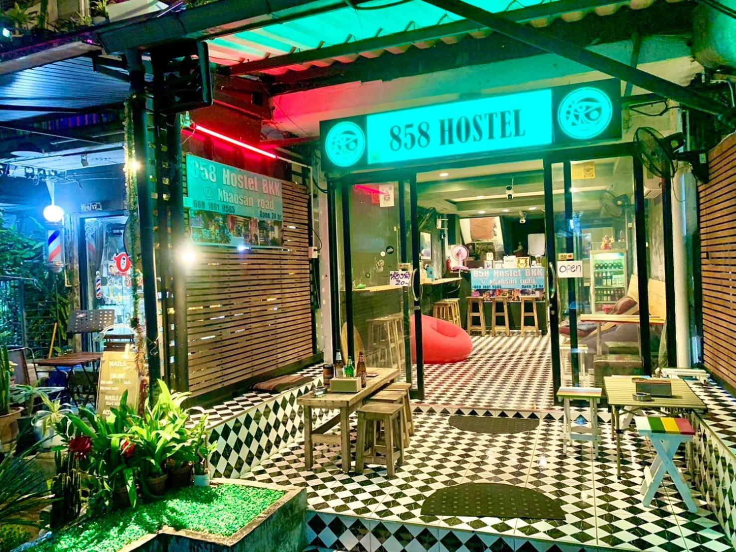 858Hostel Bkk In Khaosan Road بانكوك المظهر الخارجي الصورة